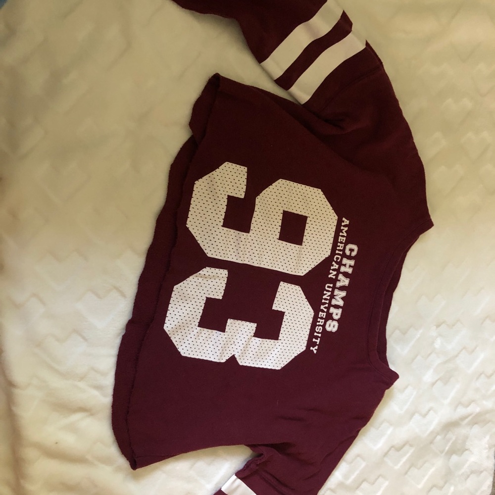 cropped hoodie
